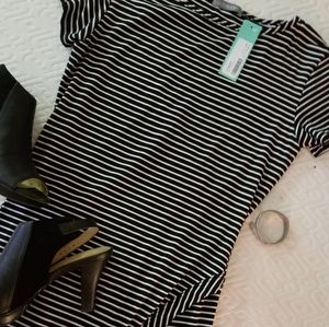 NWT Striped Cotton Dress